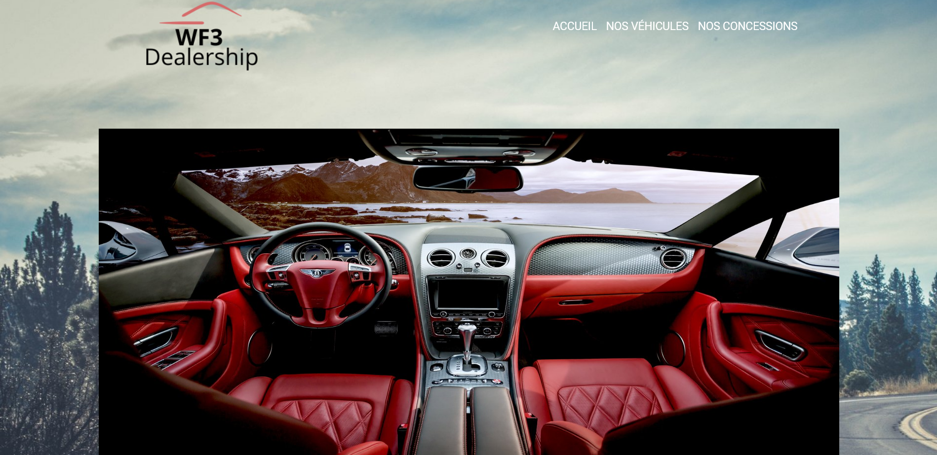 Image du projet site de voiture